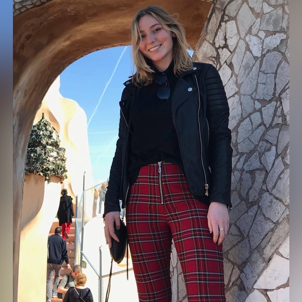 Zara Plaid Pants
